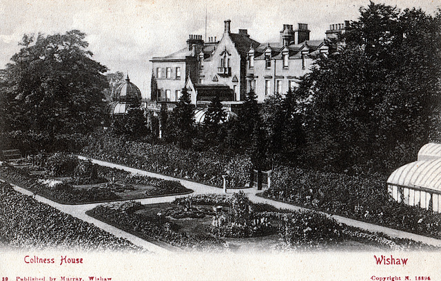 Coltness House, Lanarkshire, Scotland (Demolished)