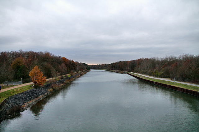 Wesel-Datteln-Kanal bei Ahsen (Datteln) / 1.12.2018