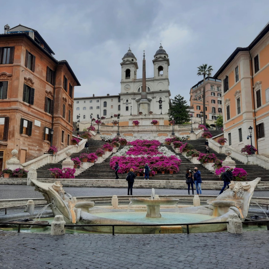 Spring in Rome.