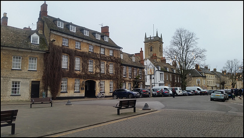 The Bear Inn and marketplace