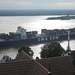 Containerschiff CMA CGM CARMEN passiert Blankenese