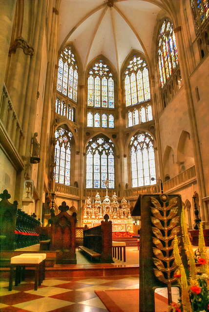 Regensburger Dom. Raum des silbernen Altars. ©UdoSm