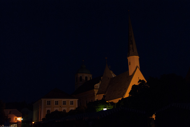 Altötting bei Nacht