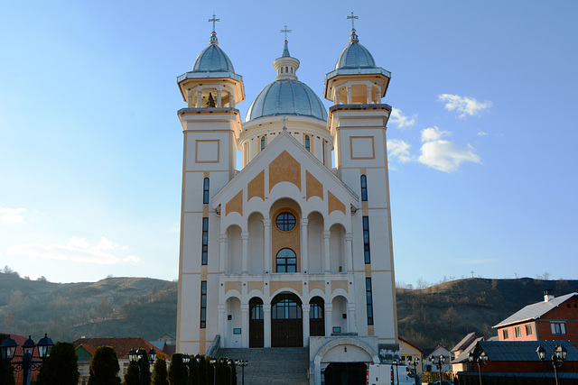 Romania, Maramureș, New Greek Catholic Church in Ieud