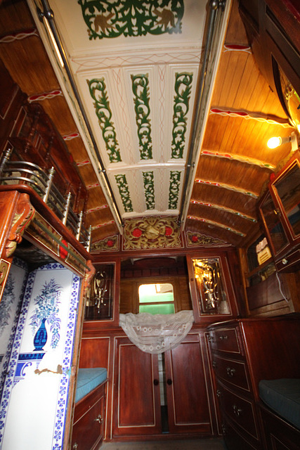 Romany Caravan of 1900, Hatlebury Castle, Worcestershire