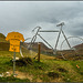 Riesenrad auf dem Col du Clandon