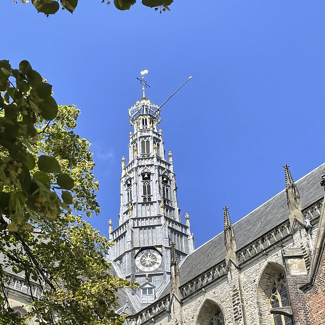 Grote Kerk steeple, Haarlem