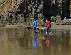 Strandspaziergang