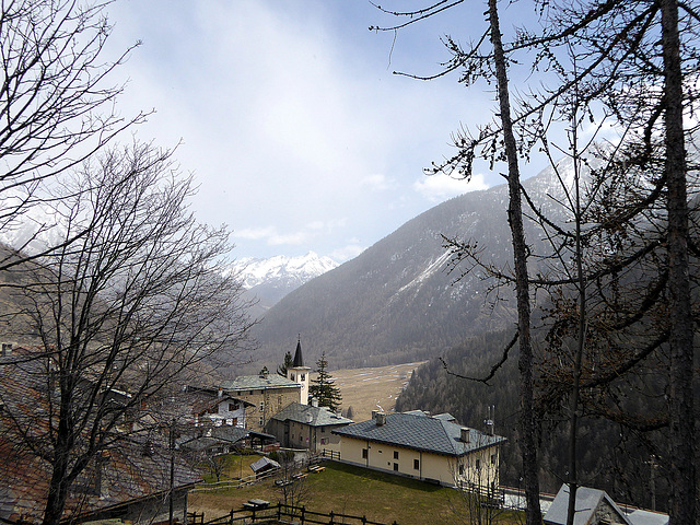 Primavera sulle Alpi valdostane