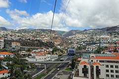 mit der Gondelbahn über Funchal -  hinauf zum Jardim Tropical Monte Palace(© Buelipix)