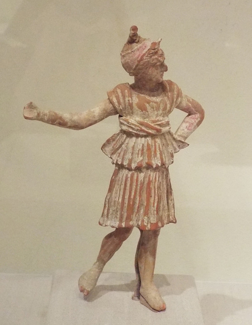 Terracotta Statuette of a Mime in the Metropolitan Museum of Art, July 2016