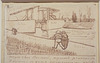 Detail of the Illustrated Letter to Emile Bernard by Van Gogh in the Metropolitan Museum of Art, July 2023