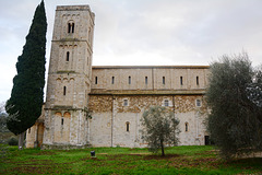 Italy, Toscana, Abbey Church of Sant'Antimo