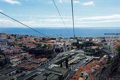 mit der Gondelbahn über Funchal -  hinauf zum Jardim Tropical Monte Palace(© Buelipix)