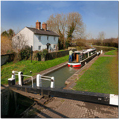 Nell Bridge Lock, Oxford Canal