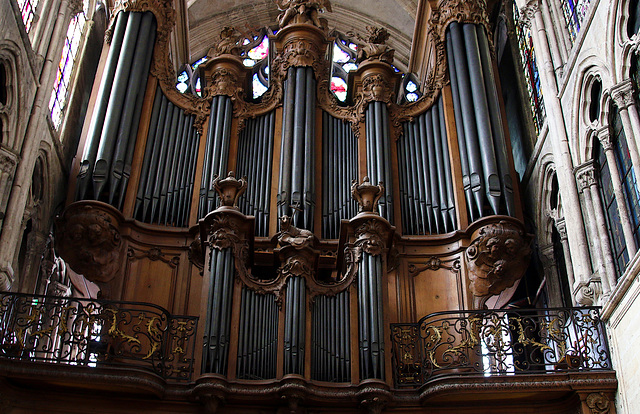 Grand orgue de l'église Saint-Séverin , Paris Grand orgue de l'église Saint-Séverin , Paris