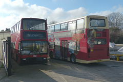 Rail River Link Duo at Churston - 14 February 2019