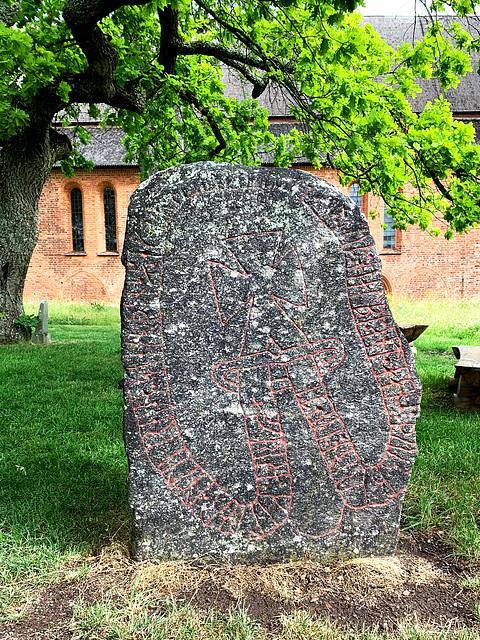 Rune stone in Sigtuna