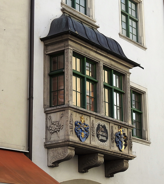 Straße der Haus-Erker