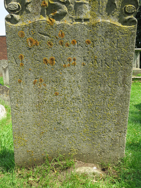 dagenham london church of st peter and st paul (6) c18 gravestone of sarah tomkins +1795 dagenham london church of st peter and st paul (6) c18 gravestone of sarah tomkins +1795