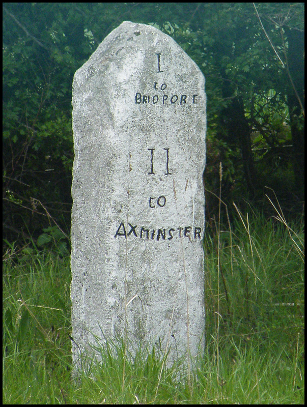 Bridport milestone