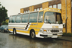 Lewis Travel (Suffolk) NJS 43S in Mildenhall – July 1988 (70-8)