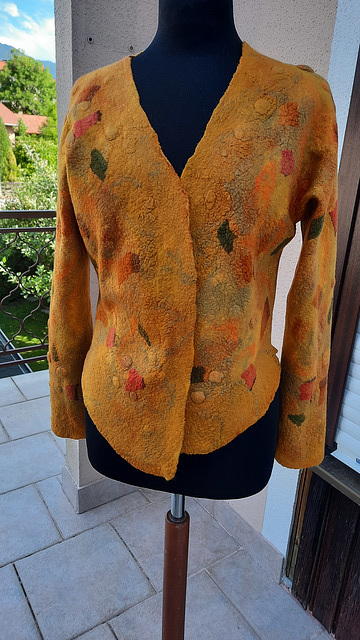 felted jacket