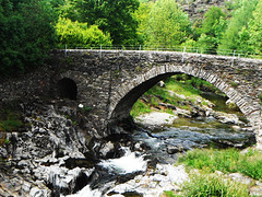 16 LES PLANTIERS-Joli pont typique des cévennes