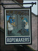 Ropemakers sign at Bridport