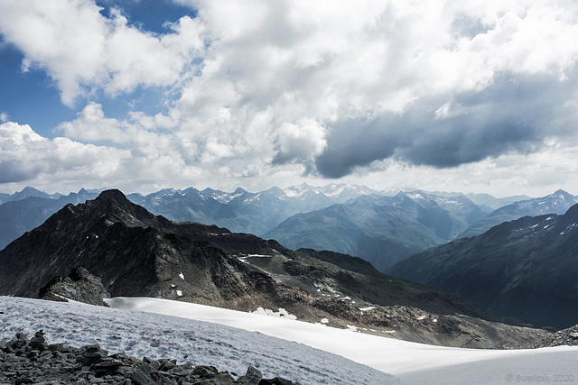 Aussicht von der Schwarzen Schneid (© Buelipix)