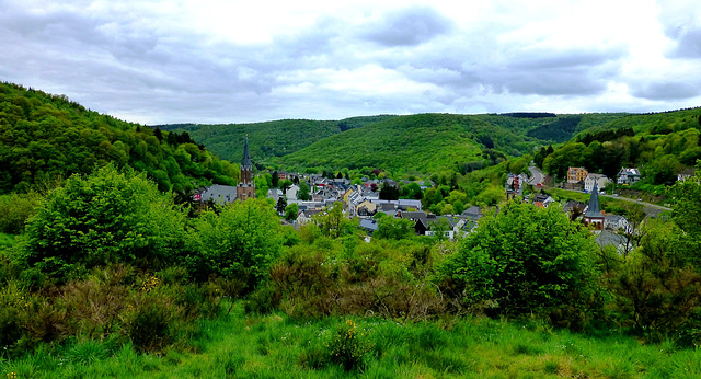 DE - Schleiden - Blick auf Gemünd