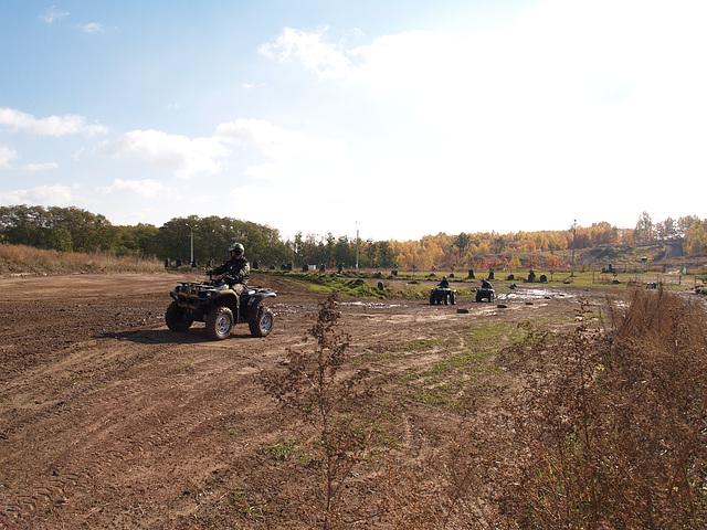 Кроссовая трасса в Пирогово / Race Track in Pirogovo