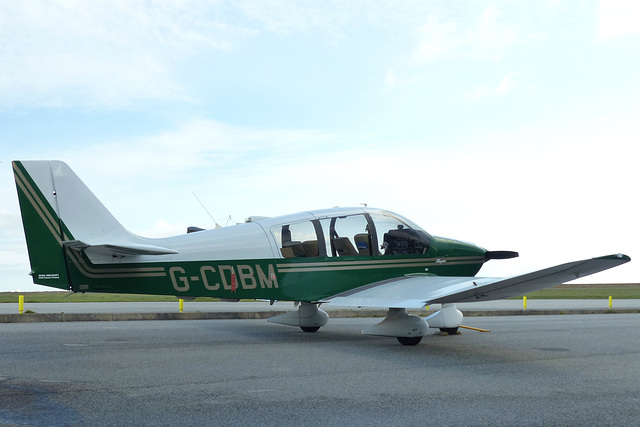 G-CDBM at Perranporth - 16 February 2017