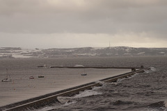 Granton Harbour from Granton Road