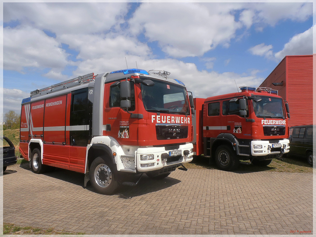 MAN TGM 18.340 HLF 20/16 + GW-L2 "Feuerwehr Remchingen"