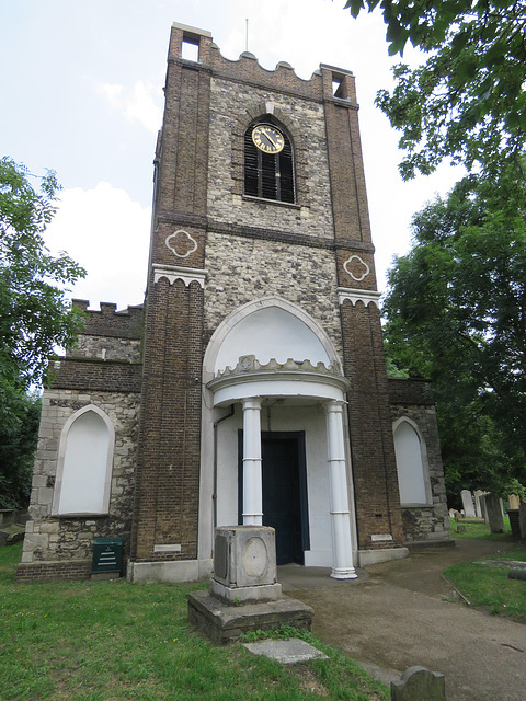 dagenham london early c19 church of st peter and st paul 1801 by william mason