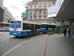 DSCN2094 VBL (Luzern) trolleybus 266 and trailer 303 - 14 Jun 2008