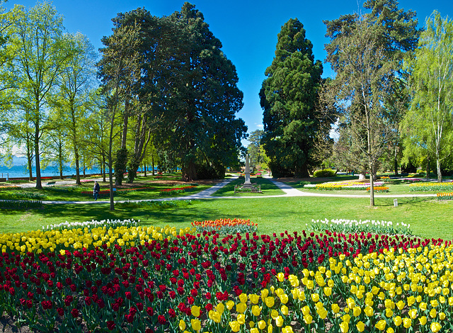 Morges / le Parc de l'Indépendance