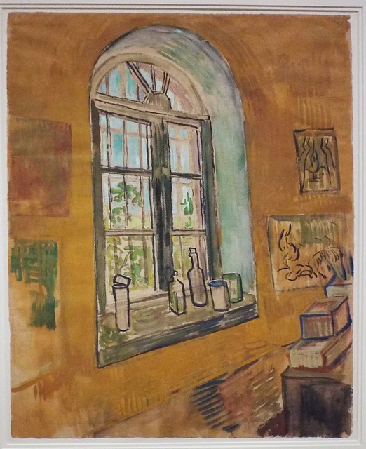 Window in the Studio by Van Gogh in the Metropolitan Museum of Art, July 2023