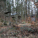 Hunting blind cemetery