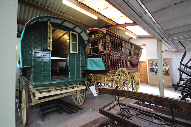 Romany Caravan of 1900, Hartlebury Castle, Worcestershire