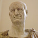Detail of a Bust of the Emperor Vespasian in the Naples Archaeological Museum, July 2012