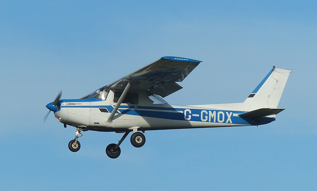 G-GMOX approaching Gloucestershire Airport - 18 January 2020