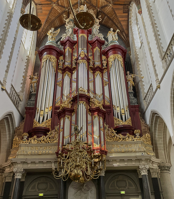 Grote Kerk, Haarlem, organ