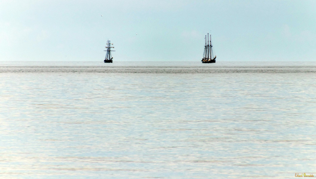 In the distance