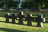 In the German Cemetery at La Cambe