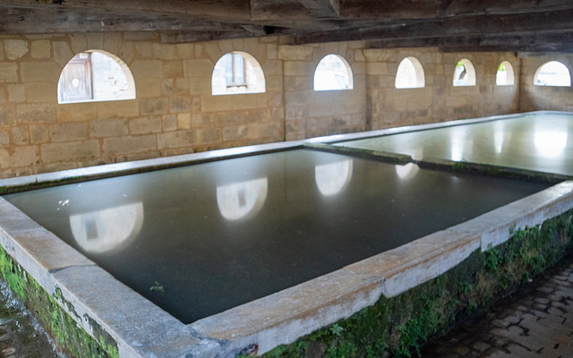 Wash house interior, Bourg