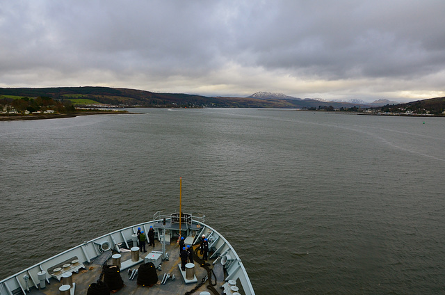 Entering Gareloch