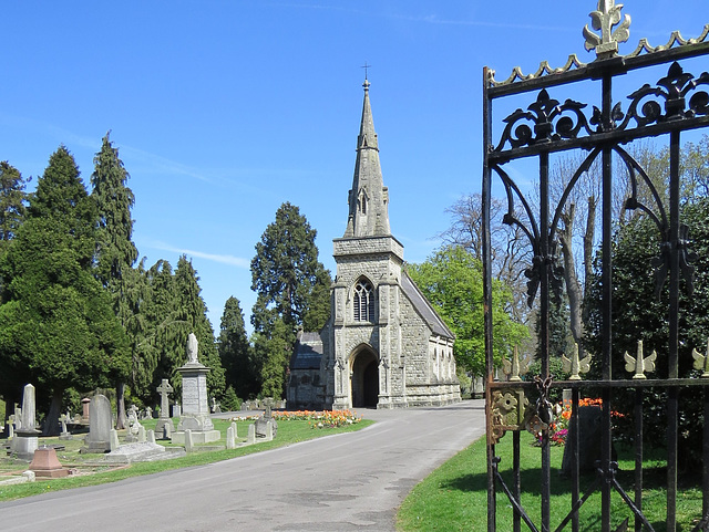 lavender hill cemetery, cedar rd., enfield, london