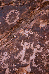 Hohokam Petroglyphs on Hayden Butte